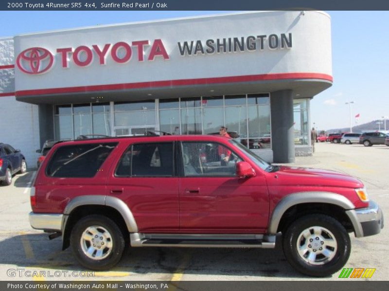 Sunfire Red Pearl / Oak 2000 Toyota 4Runner SR5 4x4