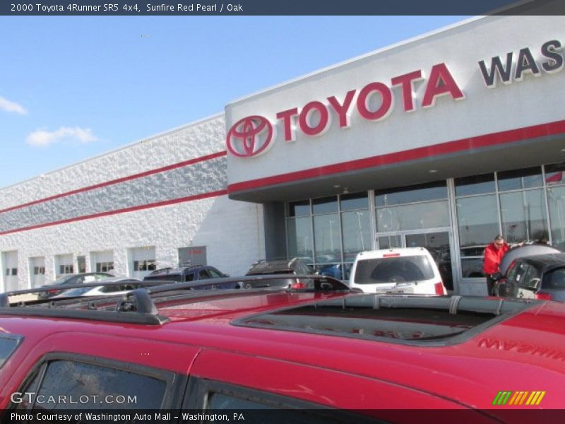 Sunfire Red Pearl / Oak 2000 Toyota 4Runner SR5 4x4
