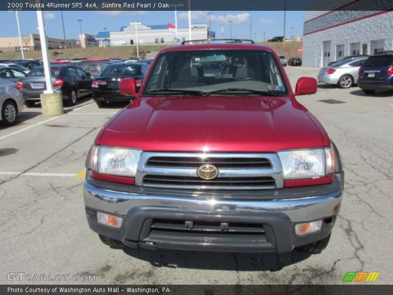 Sunfire Red Pearl / Oak 2000 Toyota 4Runner SR5 4x4