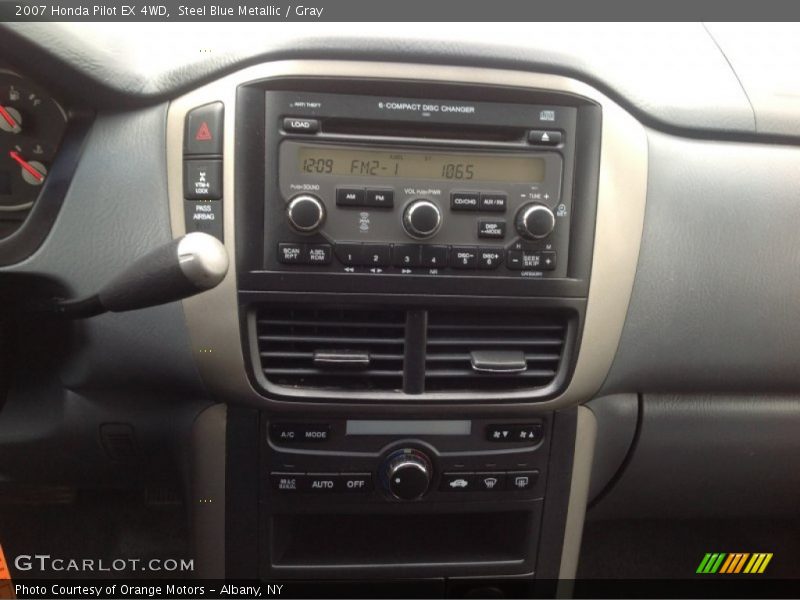 Steel Blue Metallic / Gray 2007 Honda Pilot EX 4WD