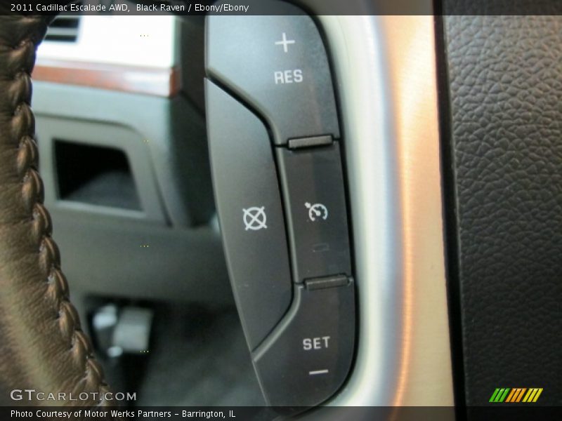 Black Raven / Ebony/Ebony 2011 Cadillac Escalade AWD