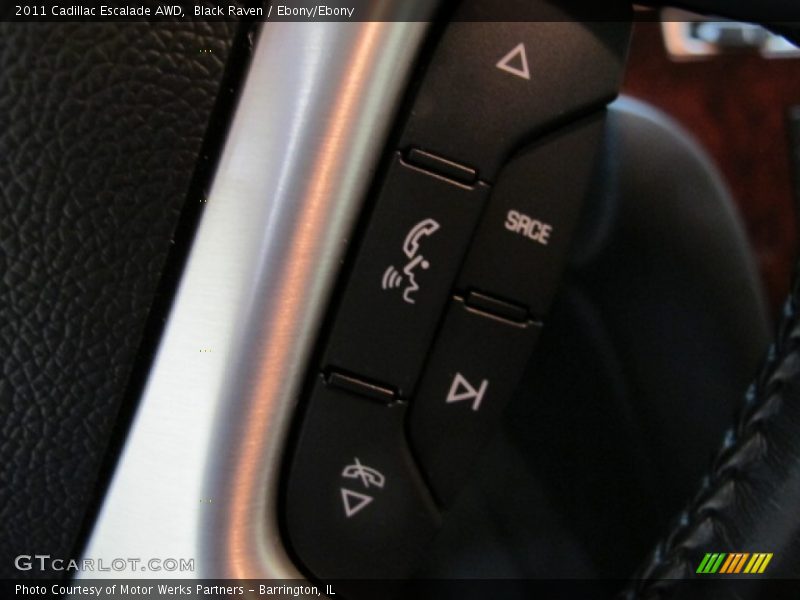 Black Raven / Ebony/Ebony 2011 Cadillac Escalade AWD