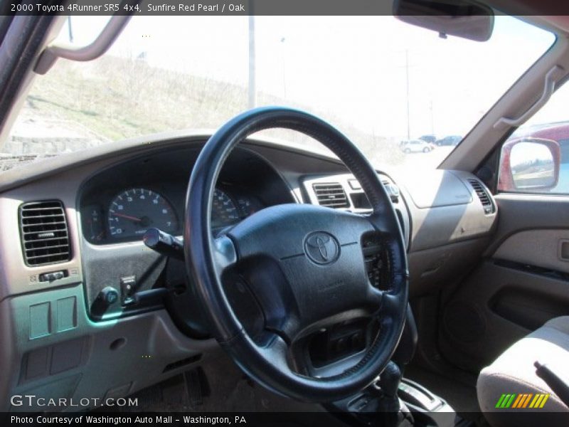 Sunfire Red Pearl / Oak 2000 Toyota 4Runner SR5 4x4