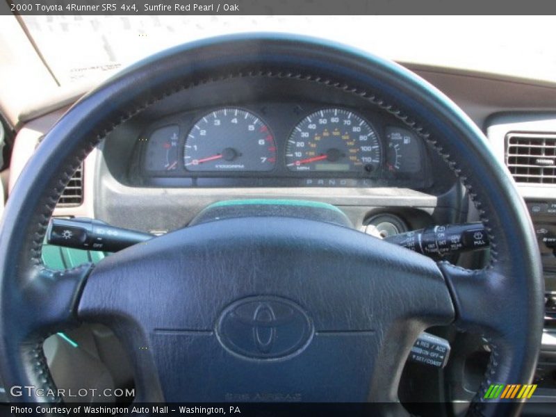 Sunfire Red Pearl / Oak 2000 Toyota 4Runner SR5 4x4