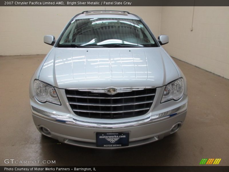 Bright Silver Metallic / Pastel Slate Gray 2007 Chrysler Pacifica Limited AWD