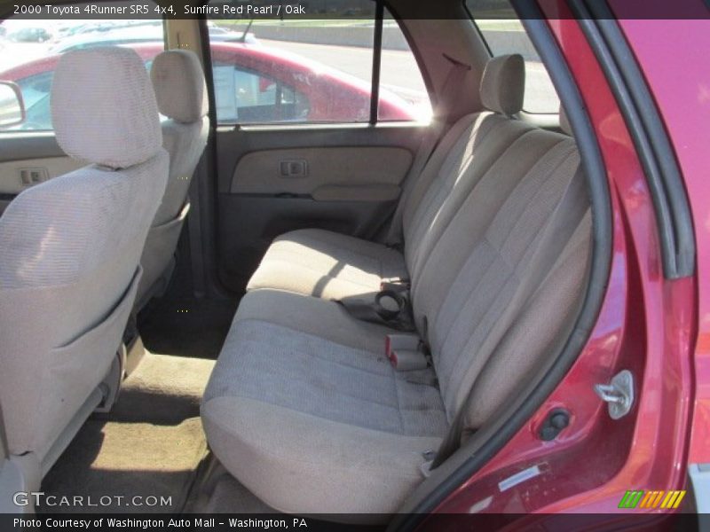 Sunfire Red Pearl / Oak 2000 Toyota 4Runner SR5 4x4