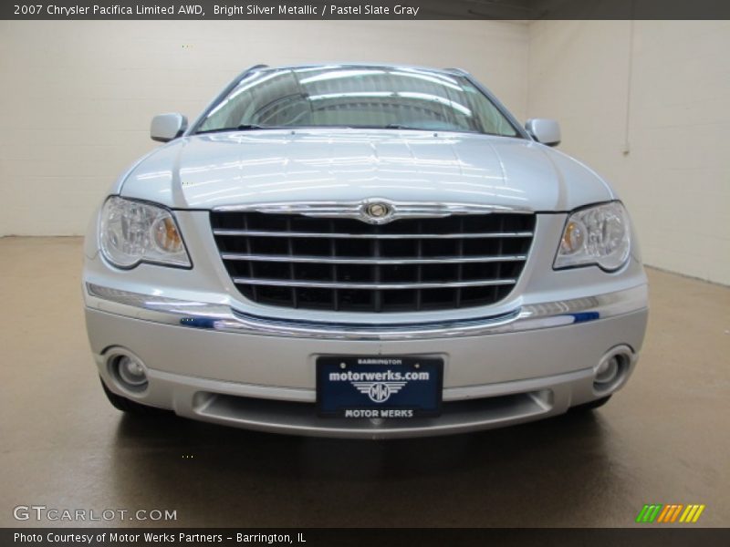 Bright Silver Metallic / Pastel Slate Gray 2007 Chrysler Pacifica Limited AWD
