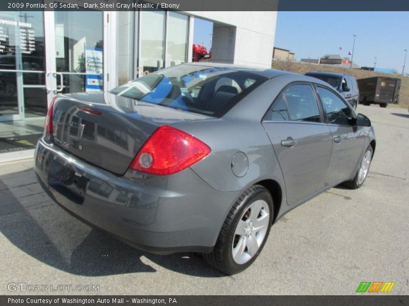 Dark Steel Gray Metallic / Ebony 2009 Pontiac G6 Sedan