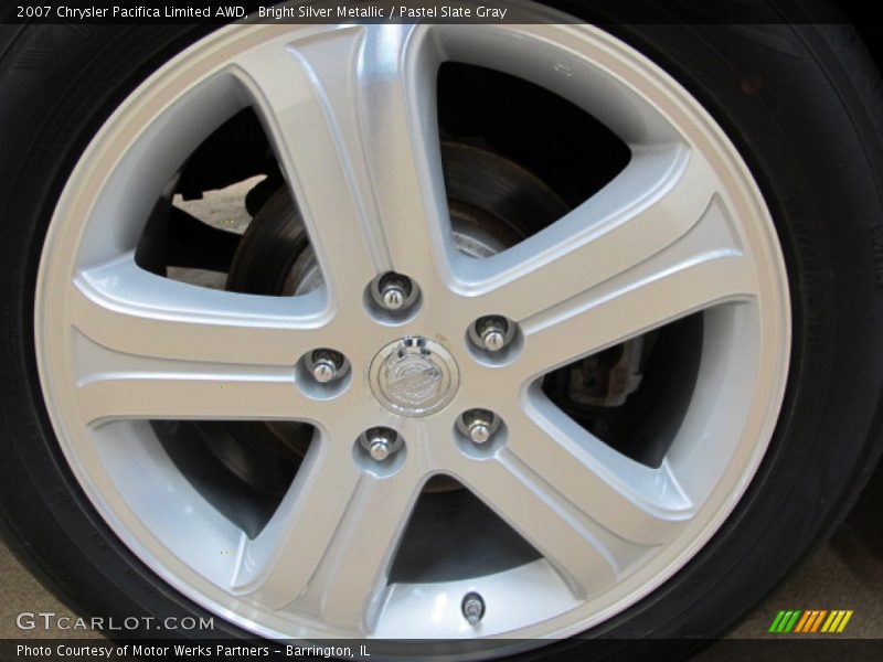 Bright Silver Metallic / Pastel Slate Gray 2007 Chrysler Pacifica Limited AWD
