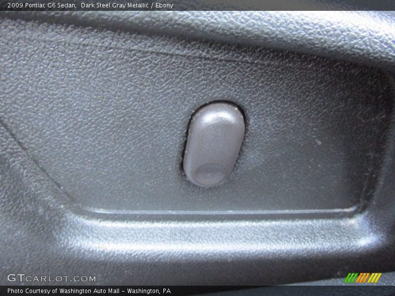 Dark Steel Gray Metallic / Ebony 2009 Pontiac G6 Sedan