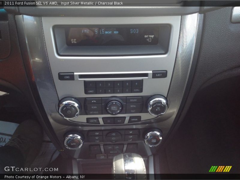 Ingot Silver Metallic / Charcoal Black 2011 Ford Fusion SEL V6 AWD