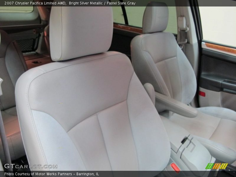 Bright Silver Metallic / Pastel Slate Gray 2007 Chrysler Pacifica Limited AWD