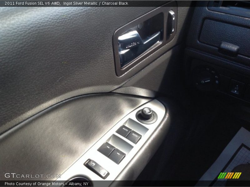 Ingot Silver Metallic / Charcoal Black 2011 Ford Fusion SEL V6 AWD
