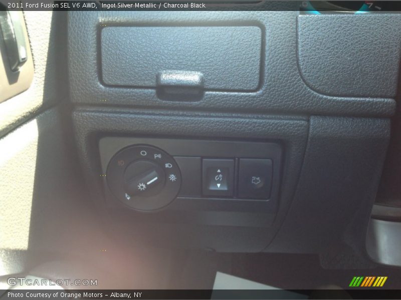Ingot Silver Metallic / Charcoal Black 2011 Ford Fusion SEL V6 AWD