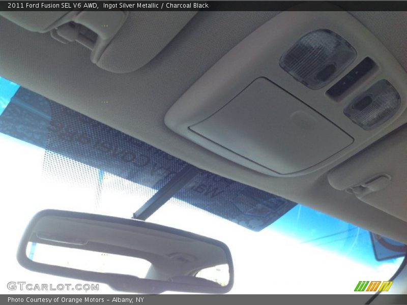 Ingot Silver Metallic / Charcoal Black 2011 Ford Fusion SEL V6 AWD