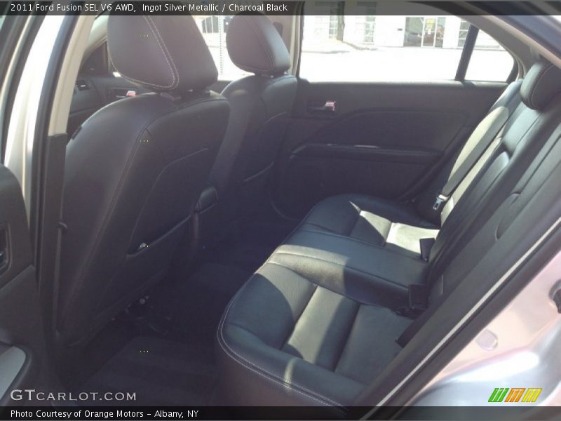 Ingot Silver Metallic / Charcoal Black 2011 Ford Fusion SEL V6 AWD
