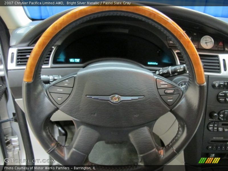 Bright Silver Metallic / Pastel Slate Gray 2007 Chrysler Pacifica Limited AWD