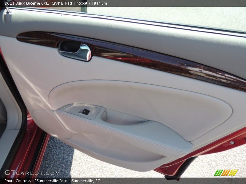 Crystal Red Tintcoat / Titanium 2011 Buick Lucerne CXL