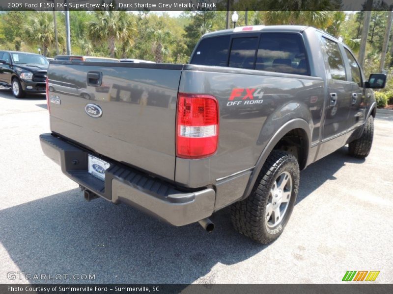 Dark Shadow Grey Metallic / Black 2005 Ford F150 FX4 SuperCrew 4x4