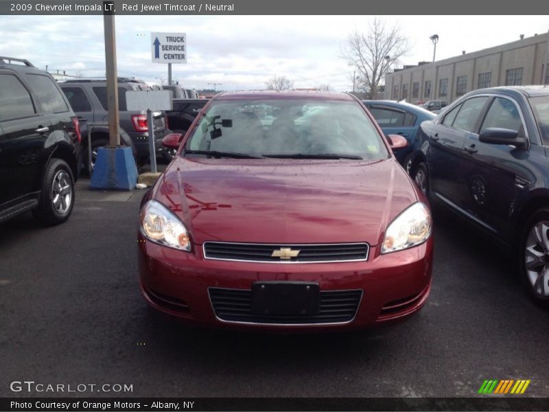 Red Jewel Tintcoat / Neutral 2009 Chevrolet Impala LT