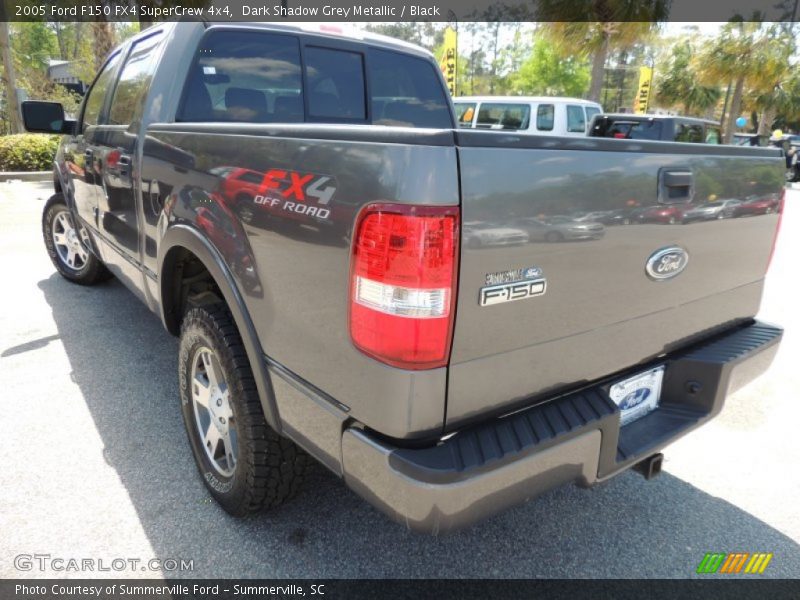 Dark Shadow Grey Metallic / Black 2005 Ford F150 FX4 SuperCrew 4x4