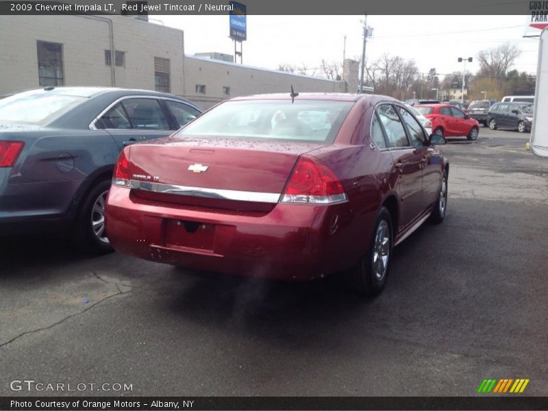 Red Jewel Tintcoat / Neutral 2009 Chevrolet Impala LT