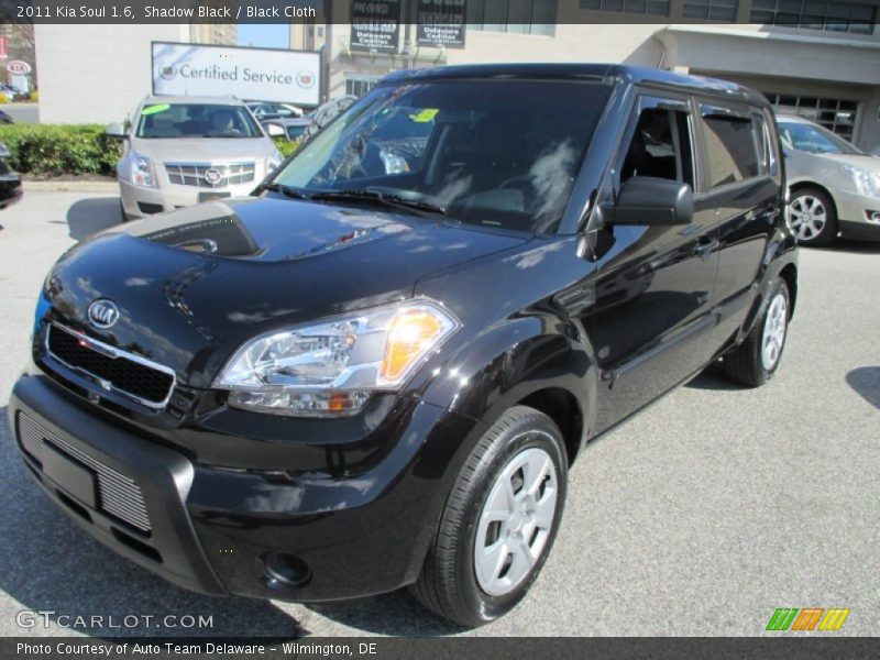 Shadow Black / Black Cloth 2011 Kia Soul 1.6