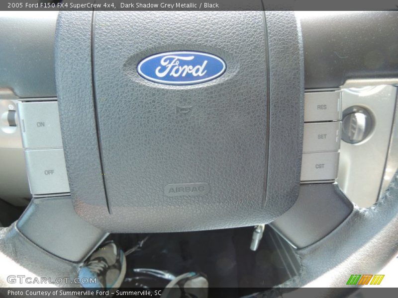 Dark Shadow Grey Metallic / Black 2005 Ford F150 FX4 SuperCrew 4x4