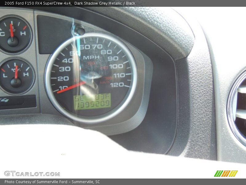 Dark Shadow Grey Metallic / Black 2005 Ford F150 FX4 SuperCrew 4x4