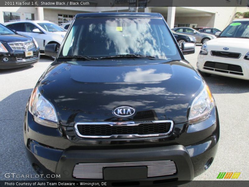 Shadow Black / Black Cloth 2011 Kia Soul 1.6