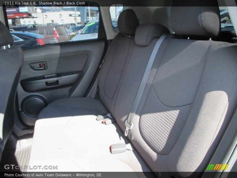 Shadow Black / Black Cloth 2011 Kia Soul 1.6