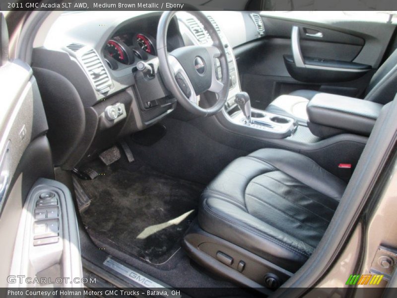 Medium Brown Metallic / Ebony 2011 GMC Acadia SLT AWD