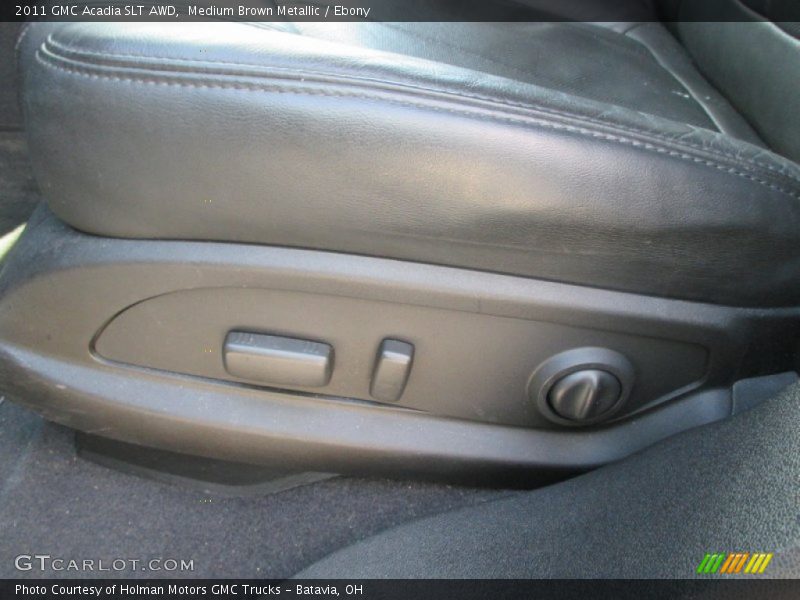 Medium Brown Metallic / Ebony 2011 GMC Acadia SLT AWD