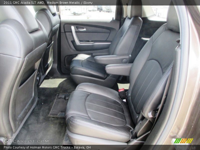 Medium Brown Metallic / Ebony 2011 GMC Acadia SLT AWD