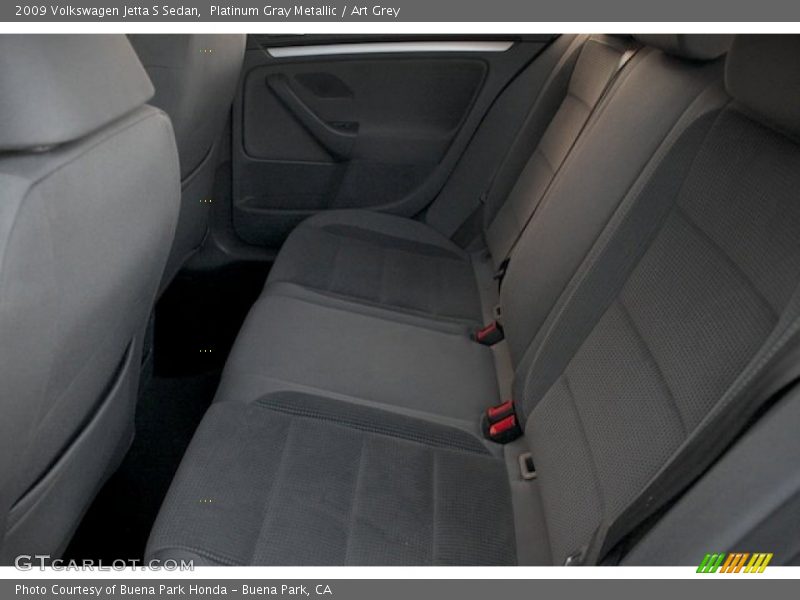 Platinum Gray Metallic / Art Grey 2009 Volkswagen Jetta S Sedan