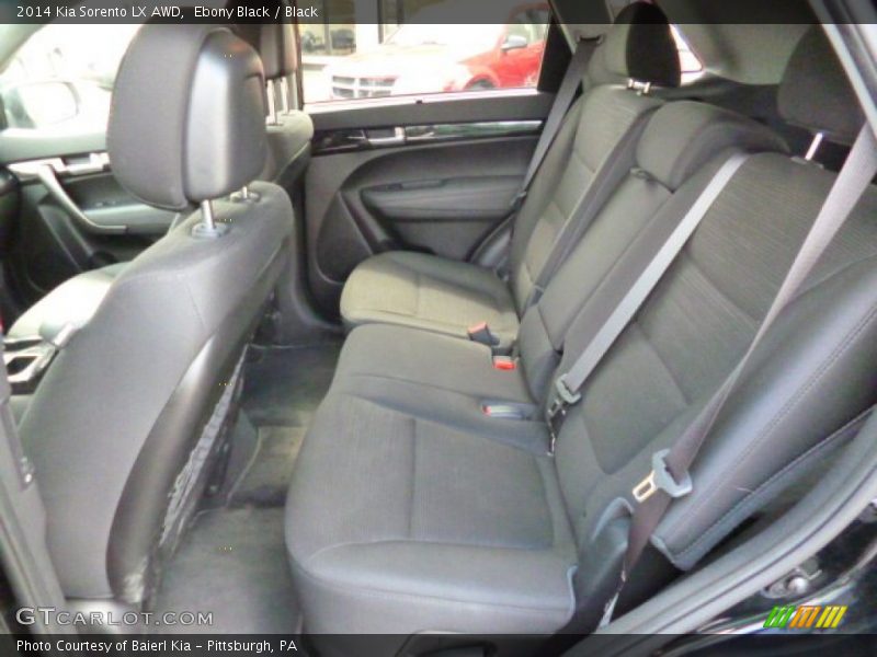 Ebony Black / Black 2014 Kia Sorento LX AWD