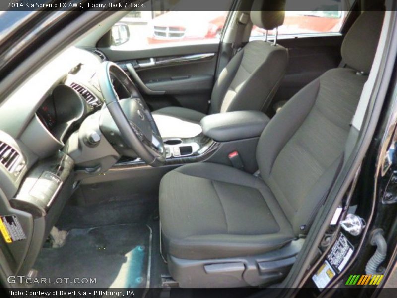 Ebony Black / Black 2014 Kia Sorento LX AWD