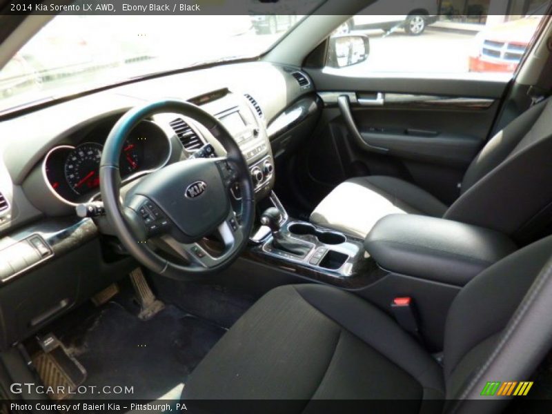 Ebony Black / Black 2014 Kia Sorento LX AWD