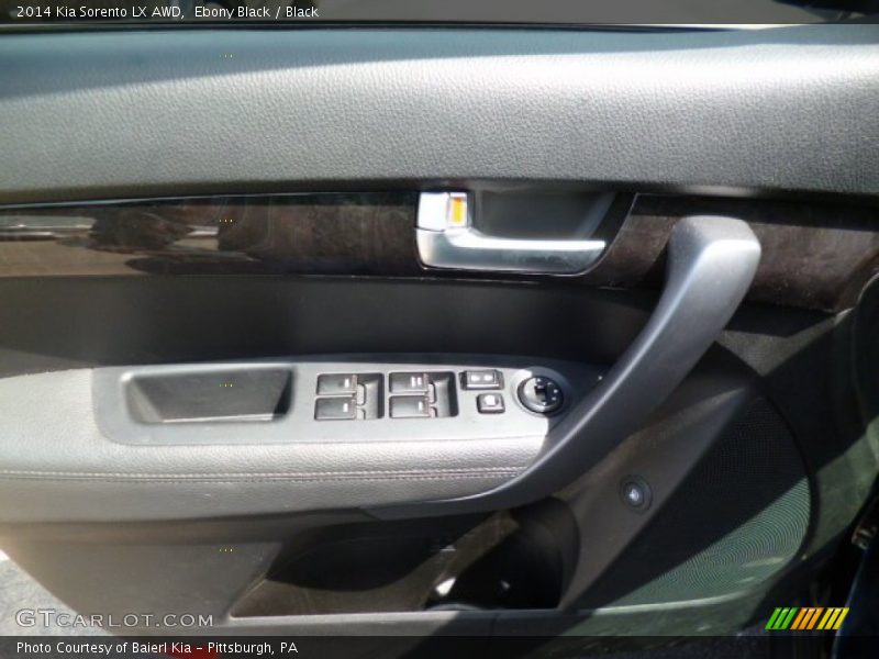 Ebony Black / Black 2014 Kia Sorento LX AWD
