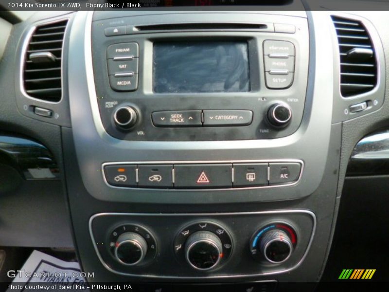 Ebony Black / Black 2014 Kia Sorento LX AWD