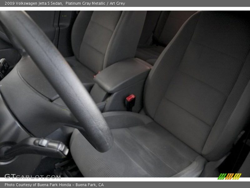 Platinum Gray Metallic / Art Grey 2009 Volkswagen Jetta S Sedan