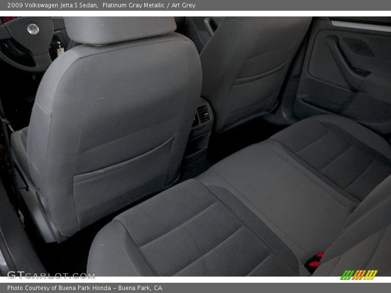 Platinum Gray Metallic / Art Grey 2009 Volkswagen Jetta S Sedan