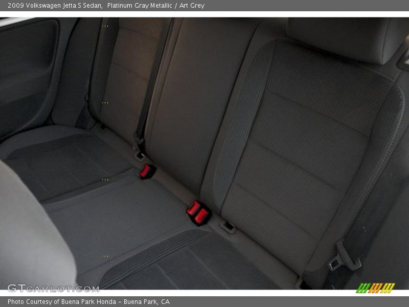 Platinum Gray Metallic / Art Grey 2009 Volkswagen Jetta S Sedan