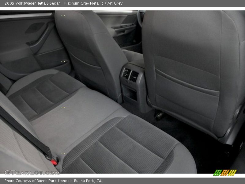 Platinum Gray Metallic / Art Grey 2009 Volkswagen Jetta S Sedan