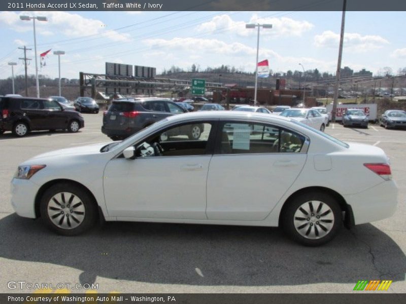 Taffeta White / Ivory 2011 Honda Accord LX Sedan