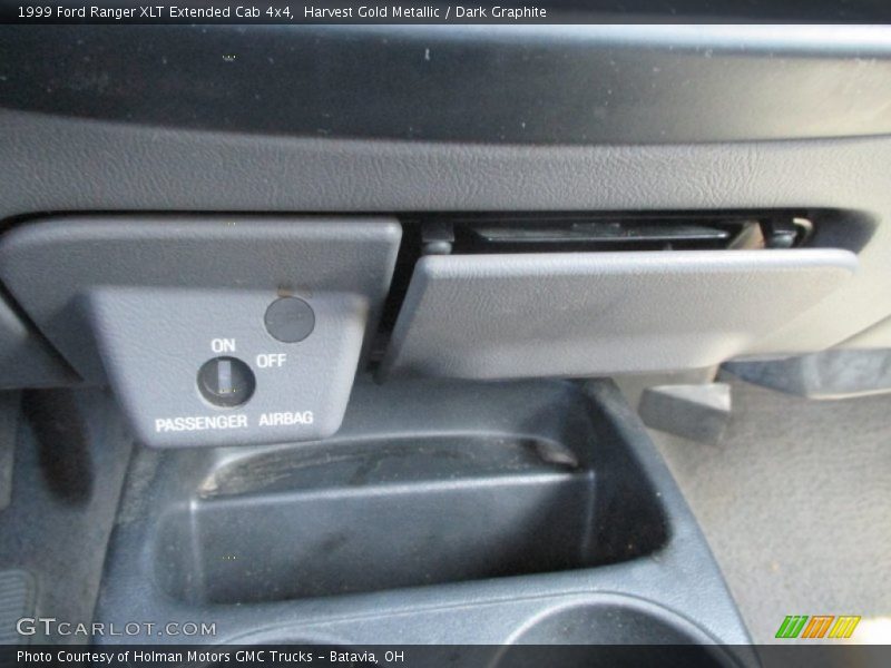 Harvest Gold Metallic / Dark Graphite 1999 Ford Ranger XLT Extended Cab 4x4