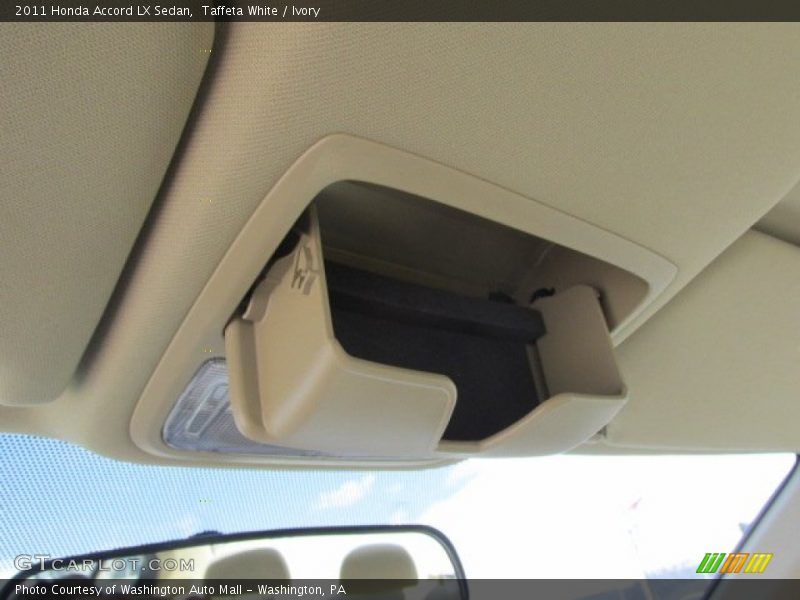 Taffeta White / Ivory 2011 Honda Accord LX Sedan