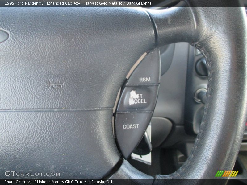 Harvest Gold Metallic / Dark Graphite 1999 Ford Ranger XLT Extended Cab 4x4