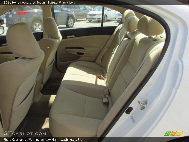 Taffeta White / Ivory 2011 Honda Accord LX Sedan