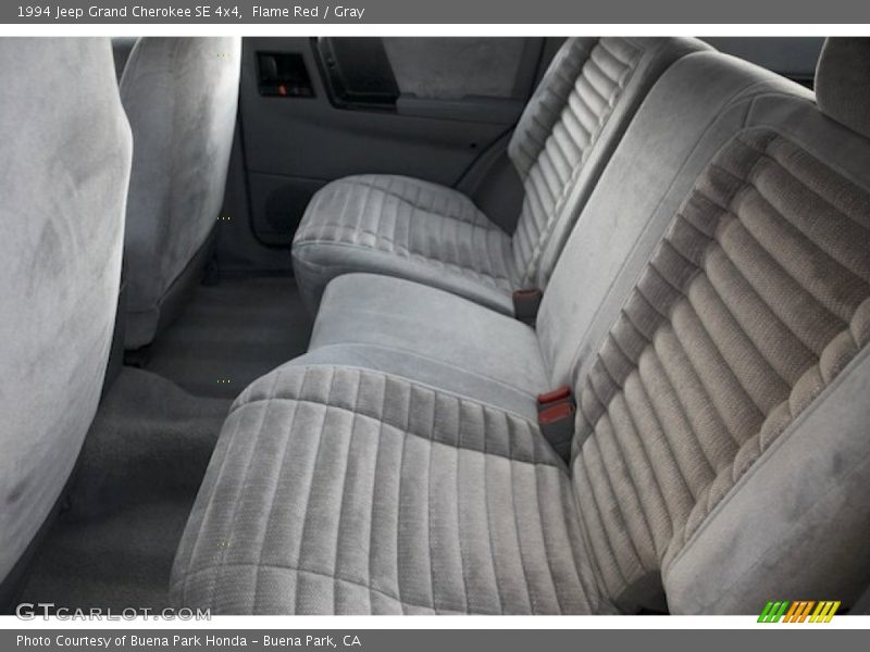 Rear Seat of 1994 Grand Cherokee SE 4x4